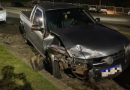 Colisão entre carro e caminhonete é registrada na PR-566