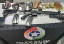 Homem embriagado ameaça matar familiares e é preso com arsenal no Oeste de SC