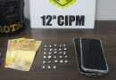 Trio é preso e 27 pedras de crack são apreendidas