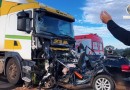 Acidente na BR-282 deixa uma pessoa morta