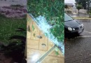 Chuva, ventos fortes e granizo foram registrados na Tri-Fronteira e região durante a madrugada de quinta para sexta-feira