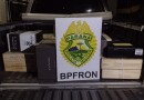 BPFron apreende veículo carregado com bebidas estrangeiras