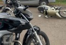 Homem e mulher sofrem ferimentos graves após colisão entre duas motos no bairro Cristo Rei
