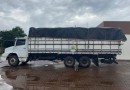 BPFRON apreende caminhão carregado com carvão vegetal em Santo Antônio do Sudoeste-PR