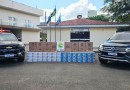 Carga de cigarros contrabandeados é apreendida após perseguição