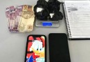 Três pessoas foram detidas após Polícia Militar apreender 200 gramas de cocaína em abordagem