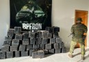 BPFRON apreende quase uma tonelada de maconha após perseguição a caminhonete no Paraná