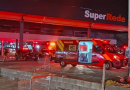 Queda de teto em inauguração de supermercado deixa um morto no litoral do PR