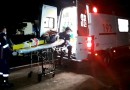 Jovem sofre fratura exposta em colisão envolvendo carro e moto na rodovia Vitório Traiano