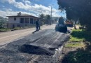 Setor de Urbanismo utiliza 17 toneladas de asfalto para recuperação de pontos