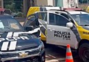 Comarca de Marmeleiro lança projeto “Polícia e Comunidade Conectadas” com tecnologia Starlink nas viaturas da Polícia Civil e Polícia Militar