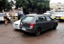 Colisão entre dois automóveis mobiliza Polícia e Corpo de Bombeiros