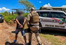 Homem é preso após agredir companheira com foice e pedradas no interior