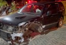 Colisão frontal entre dois veículos deixa feridos na PR-180
