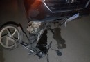 Colisão entre SUV e motoneta é registrada na PR 180
