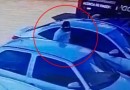 Em plena luz do dia automóvel é furtado de estacionamento de supermercado no centro