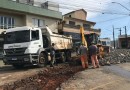 Início das 0bras de revitalização das ruas Mario Claudio Turra e Rio Grande do Sul