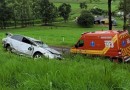 Capotamento é registrado entre São José do Cedro e Guaraciaba