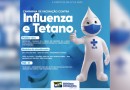 Vacinação contra gripe e tétano começa em abril com horários especiais