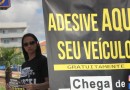 Mais de 400 veículos são adesivados pelo Chega de Esmolas