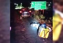 Motociclista é encontrado gravemente ferido após acidente na BR-282, em Pinhalzinho