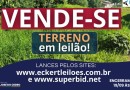 Prefeitura relança leilão on-line de lotes urbanos com novos preços mínimos