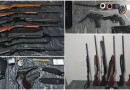 Polícia Militar realiza grande apreensão de armas e prende homem após flagrar violência doméstica em Belmonte