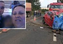 Casal morre após grave colisão entre carro e caminhão