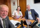 Prefeito Helio Surdi e primeira Dama Lorizete Surdi cumpriram agenda em Brasília e participaram da final do Prêmio Sebrae Prefeitura Empreendedora