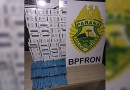 BPFron apreende cigarros e comprimidos do tipo viagra contrabandeados