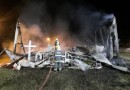 Igreja é consumida por incêndio, no interior de São João do Oeste
