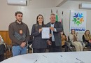 Luciane Garcia da Rosa assume Secretaria da Mulher em solenidade na Prefeitura