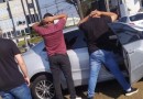 Trio é preso tentando aplicar golpe dentro de banco oferecendo terreno por R$ 180 mil, diz polícia