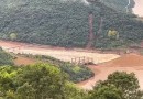 Sete cidades entram em alerta e comunidades são evacuadas após barragem romper parcialmente no RS