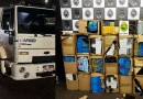 Polícia Militar apreende carga de celulares contrabandeados escondida em caminhão em Corbélia