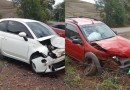 Colisão frontal deixa quatro feridos na SC-157