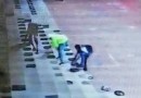 Câmeras de monitoramento mostram ação de vândalos na Praça Walnir Bottaro Daniel