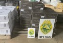 BPFRON apreendem bebidas estrangeiras em depósito em Planalto-PR