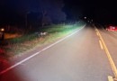 Motociclista sai gravemente ferido em colisão com automóvel
