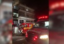 Incêndio em prédio mobiliza Corpo de Bombeiros
