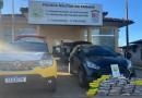 Polícia Militar apreende 35,6 kg de maconha