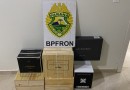 BPFRON apreende bebidas estrangeiras durante Operação Hórus