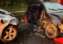 Colisão entre três carros deixa uma pessoa morta e feridos na BR-282