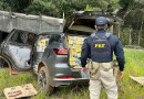 PRF apreende cerca de 30.000 maços de cigarro em veículo roubado