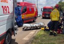 Colisão entre carro e motocicleta deixa motociclista ferido no bairro Copasa