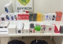 BPFRON apreende produtos eletrônicos contrabandeados