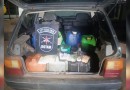 Após tentar fuga da Polícia, homem é preso com mais de 300 litros de diesel descaminhados da Argentina