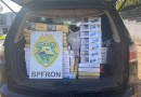 BPFRON apreende cigarros contrabandeados