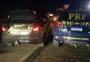 PRF apreende 363 kg de maconha e recupera carro roubado na BR-480