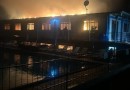 Incêndio destrói prédio do Piscina Clube
